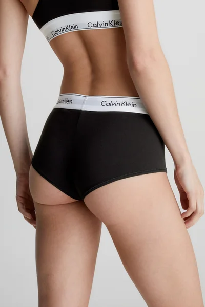 Černé sportovní šortky - Calvin Klein Modern Cotton