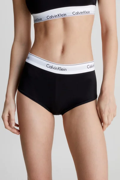 Černé sportovní šortky - Calvin Klein Modern Cotton