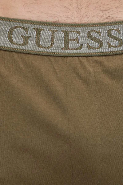 Mužské khaki-pyžamo s logem a knoflíčky - Guess