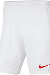 Dětské šortky Y Park III Jr   v bílé barvě - Nike