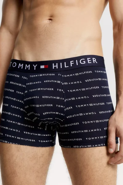 Organické pohodlné boxerky s potiskem - Tommy Hilfiger