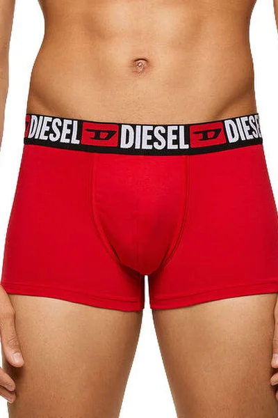 Pohodlné pánské boxerky Diesel s elastickou gumou - 3ks