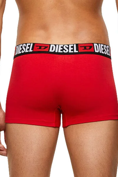 Pohodlné pánské boxerky Diesel s elastickou gumou - 3ks