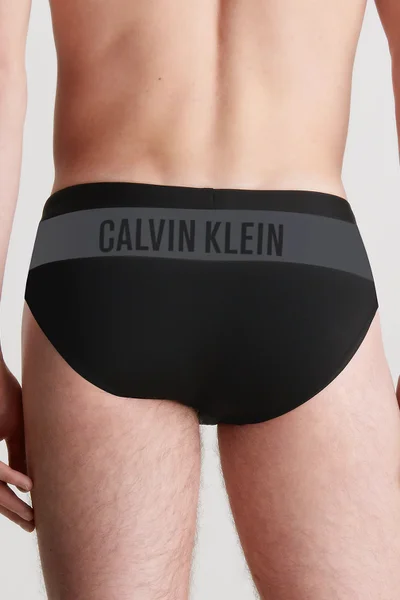 Pánské recyklované plavky černé - Calvin Klein