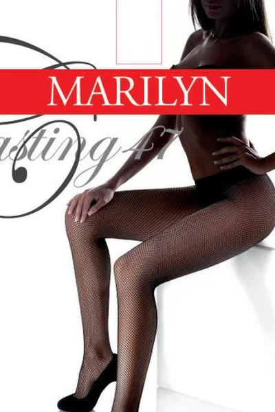 Síťované punčochové kalhoty (kabaretky) Marilyn