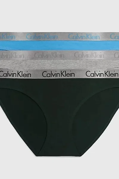 Dámské kalhotky 3pack BOZ Mix barev - Calvin Klein