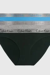 Dámské kalhotky 3pack BOZ Mix barev - Calvin Klein