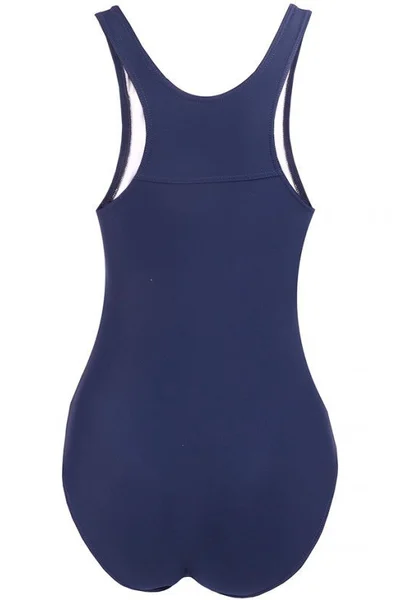 Dámské jednodílné plavky Lola  Tmavě v modré barvě s modrou - Crowell B2B Professional Spo