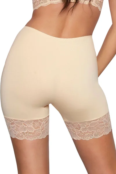 Beige Tanga Babell - Béžové Elegantní Dámské Kalhotky