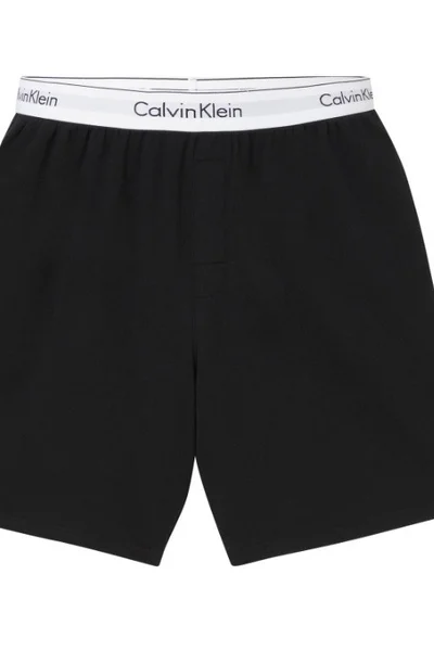 Pánské kraťasy na spaní  UB1 v černé barvě - Calvin Klein