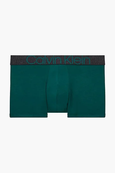 Pánské zelené boxerky Calvin Klein RECONSIDERED