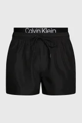 Lesklé pánské plavky s logem Calvin Klein