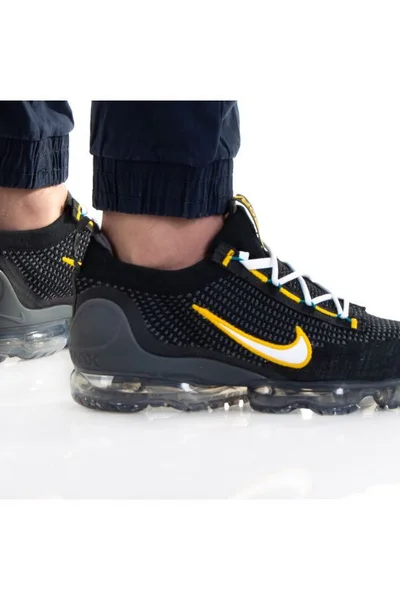 Černo-žluté pánské tenisky Vapormax FK - Nike