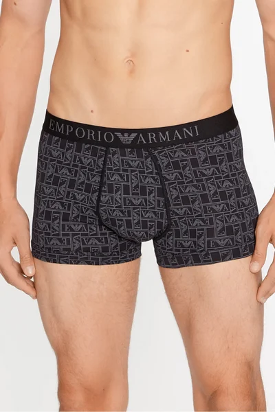 Mužské boxerky Emporio Armani s logem a elastickým pasem