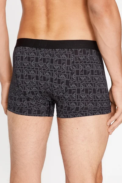 Mužské boxerky Emporio Armani s logem a elastickým pasem