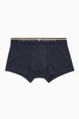 Emporio Armani Pánské Černé Boxerky - Organická Bavlna