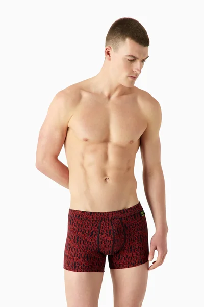 Emporio Armani pánské černé boxerky s logem Elegance