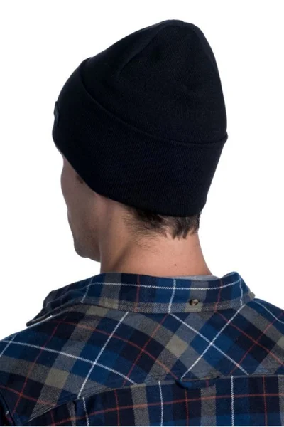 Zimní černá beanie čepice Buff