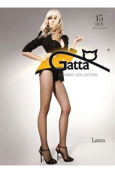 Dámské punčocháče Laura v béžové barvě plus - Gatta