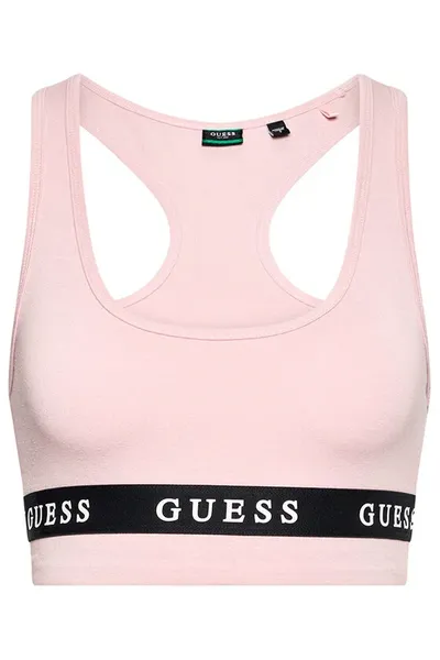 Podprsenka dámský podprsenkový top - G6S4 - Pudrová v růžové barvě - Guess