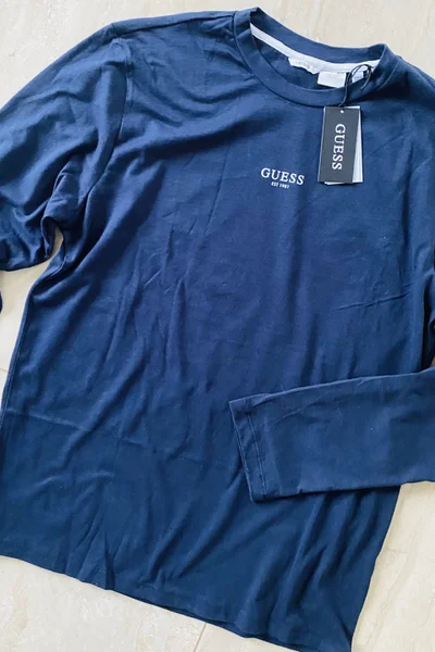 Pánské pyžamo - G7V2 - Tmavě v modré barvě - Guess