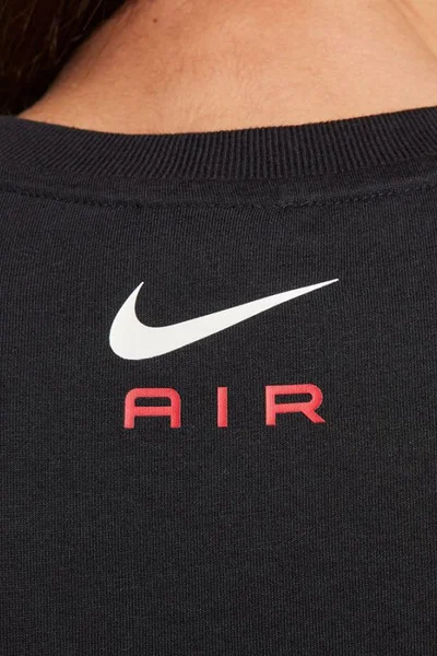 Pánské tričko Nike Air černé - klasický střih