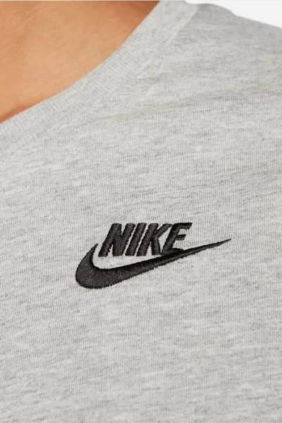 Dámské šedé tričko s krátkými rukávy Nike Sportswear