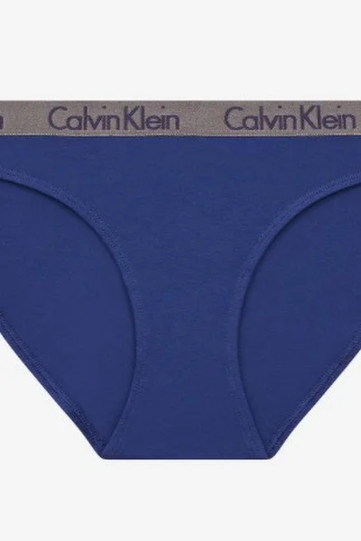 Dámská kalhotky C8Q - tmavě v modré barvě - Calvin Klein