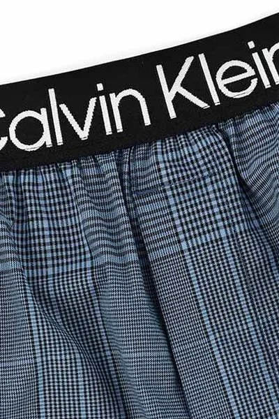 Pánské jogger kalhoty - - V7G - v modré barvě - Calvin Klein