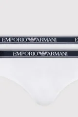 Dámské kalhotky -  - v bílé barvě - Emporio Armani