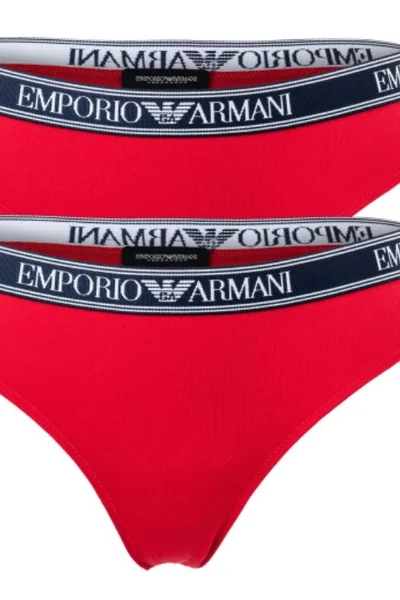 Dámské kalhotky -  - červená - Emporio Armani