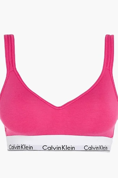 Dámská podprsenka VHZ v růžové barvě - Calvin Klein