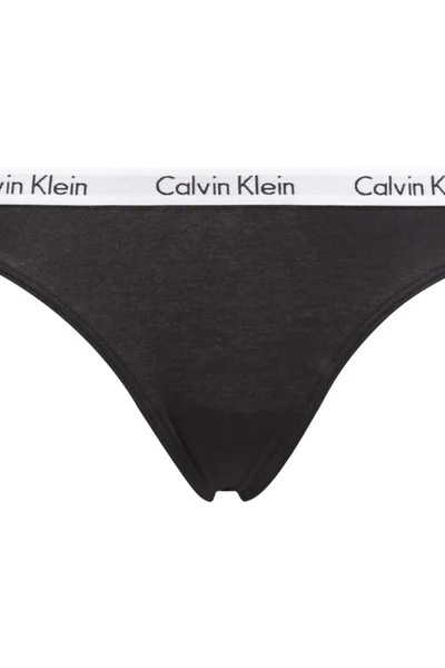 Černé Dámské Tanga Calvin Klein Carousel