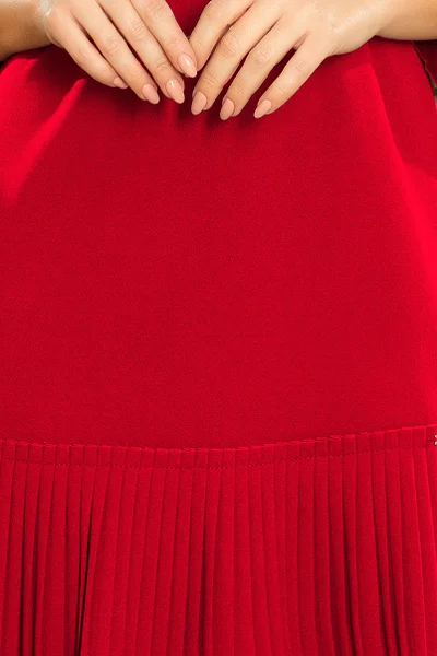 Dámské červené šaty Numoco