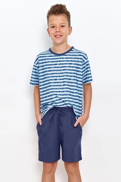 Modré chlapecké pyžamo Noah Taro