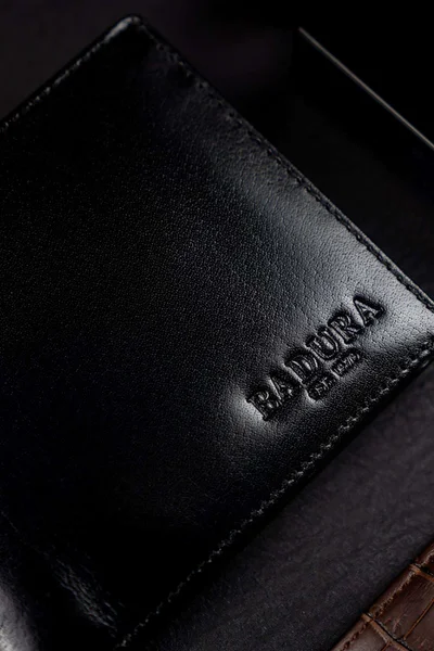 Pánská kožená peněženka - BADURA černá FPrice